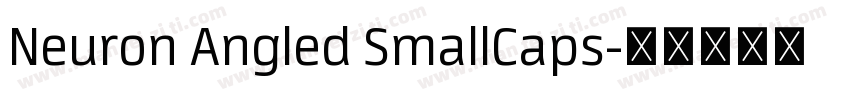 Neuron Angled SmallCaps字体转换